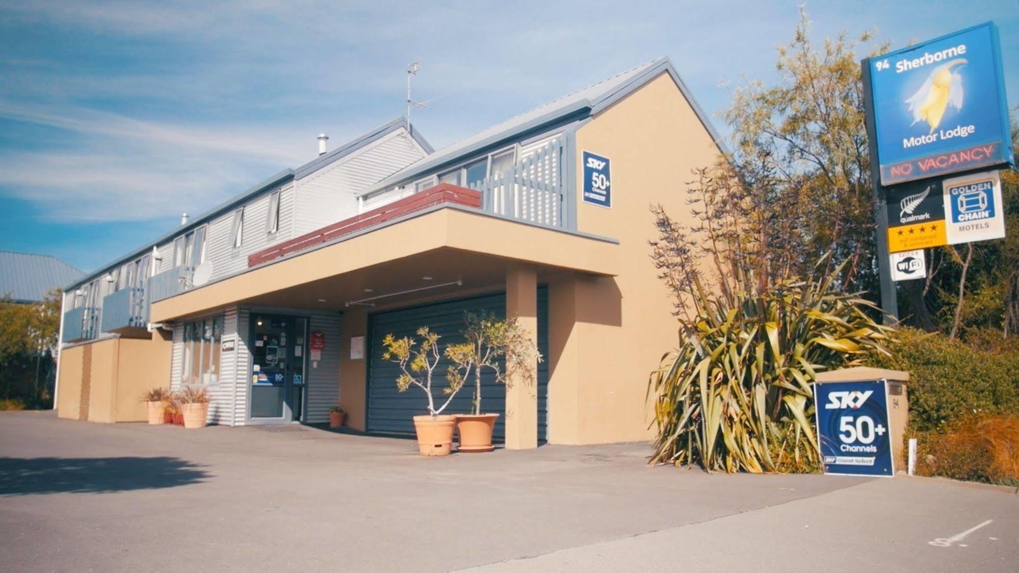 Sherborne Motor alojamiento Christchurch Exterior foto